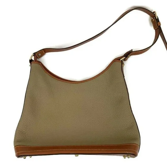 Dooney & Bourke Hobo Bag Purse Style R152 TP All Weather Leather Pebbled - Picture 6 of 10